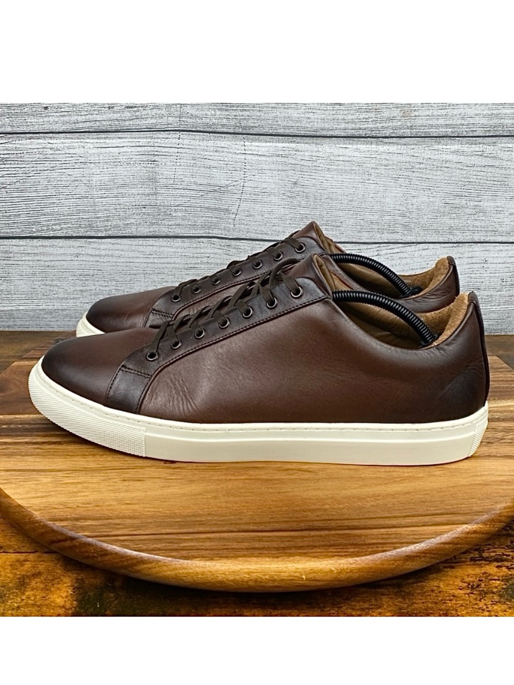 Thursday Boot Co Premier Low Top Coffee Brown Leather Shoe Men’s Size 14 Wide